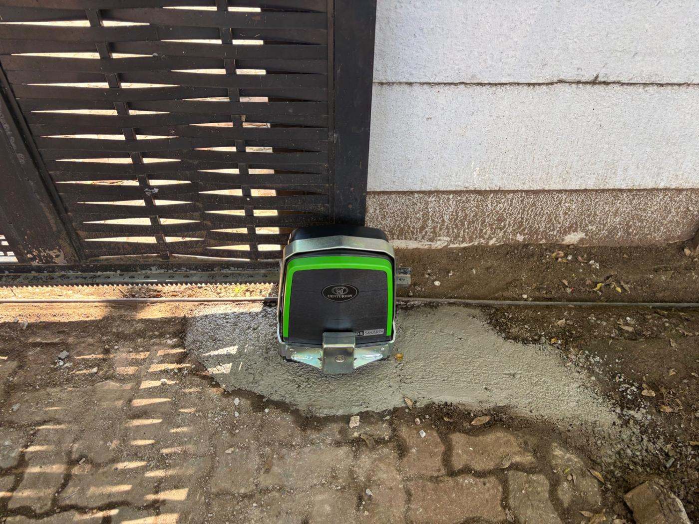 Centurion D5 SMART+ gate motor installed beside a sliding gate in Esther Park, Kempton Park